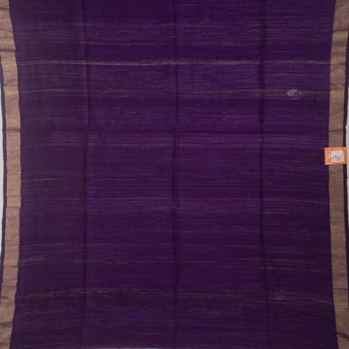 banarasi-tussar-plain-dark-blue-saree