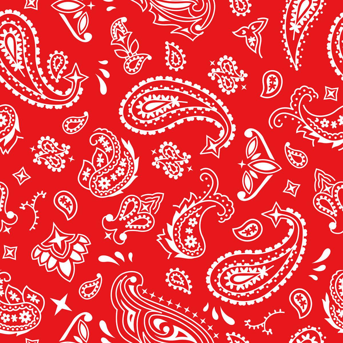 bandana-fabric-red