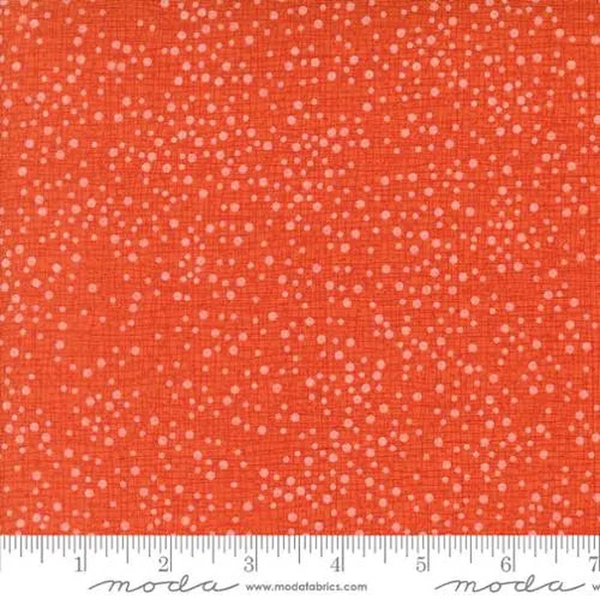 dotty-thatched-tangerine-44-45-fabric-per-yard