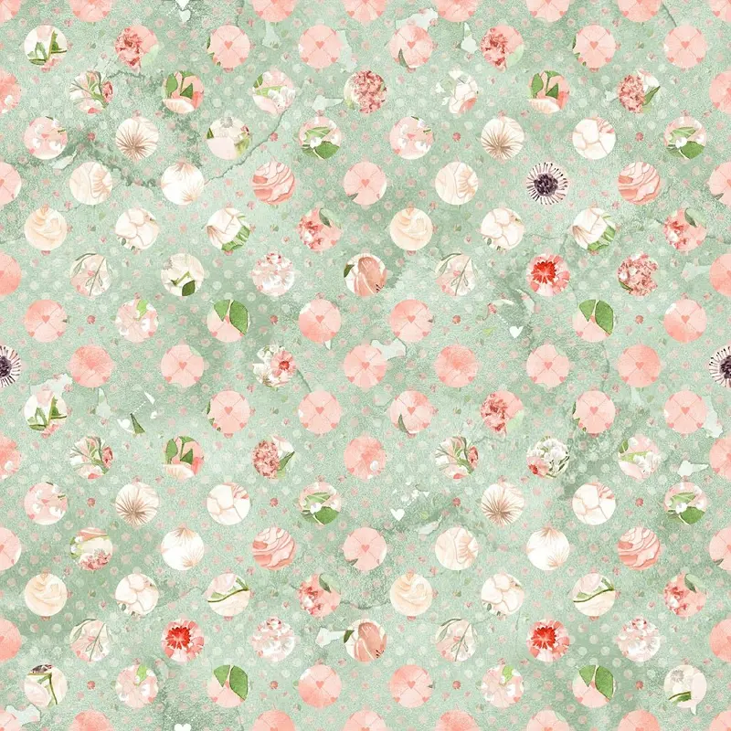 peach-romance-dots-fabric-green