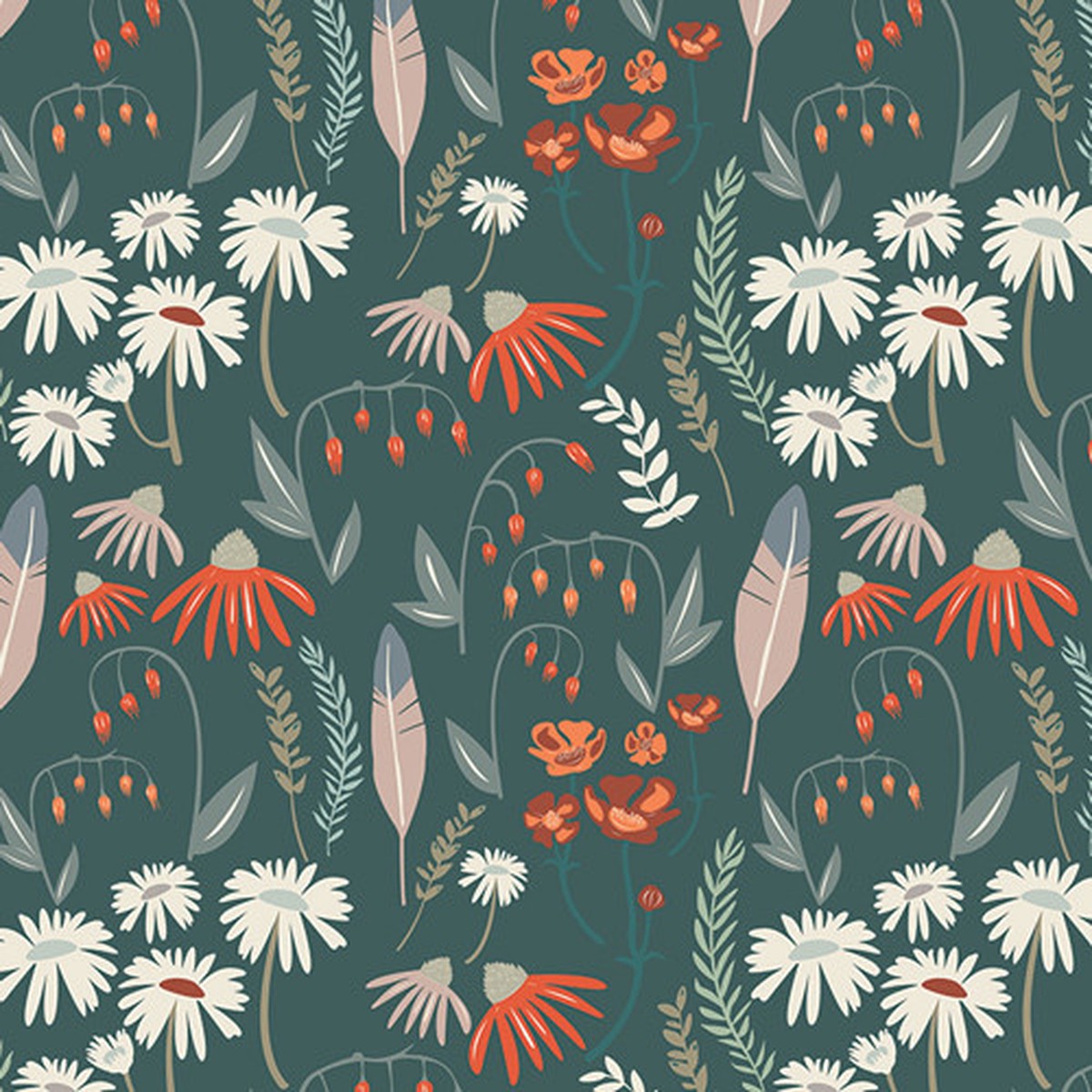 wild-gatherings-green-floral-fabric-agf-campsite-quilting-cotton-qtr-yd