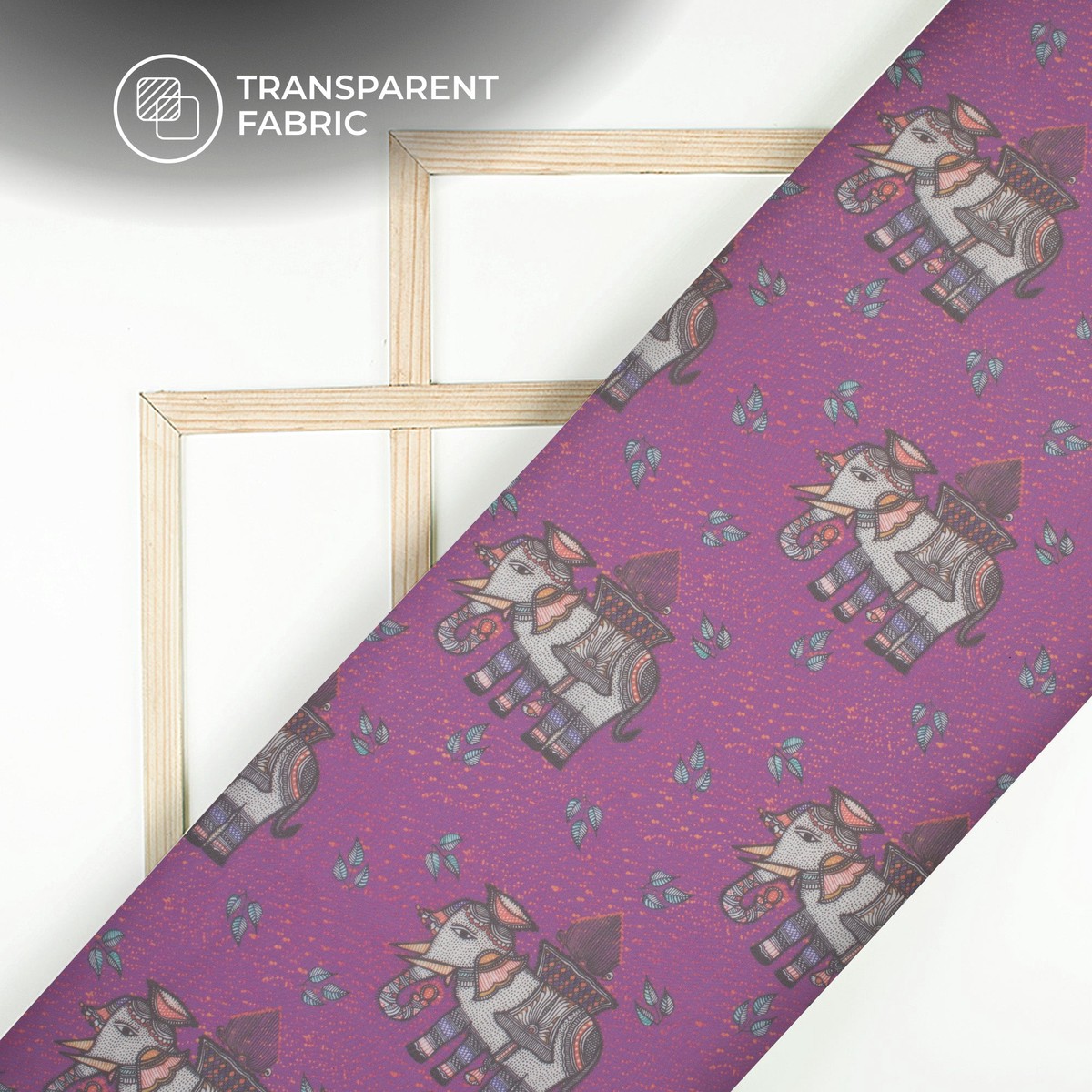 purple-quirky-digital-print-matt-organza-fabric