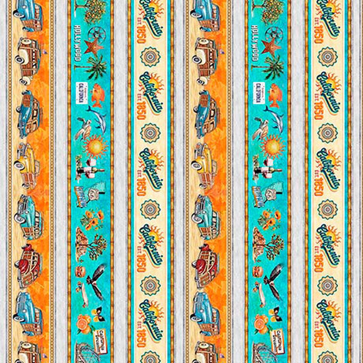 quilting-treasures-fabric-california-dreaming-california-border-stripe-multi-sold-by-the-half-yard