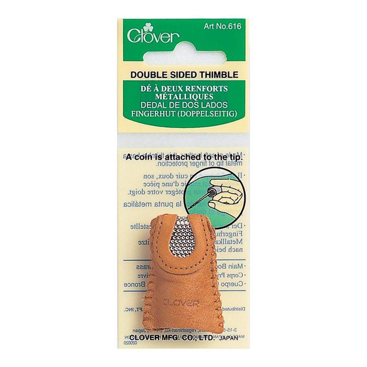 clover-double-sided-leather-thimble-cl616