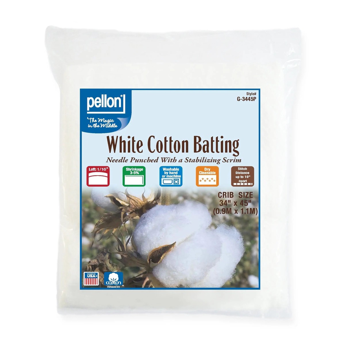 pellon-white-cotton-batting-with-scrim-34-x-45-craft-size-package