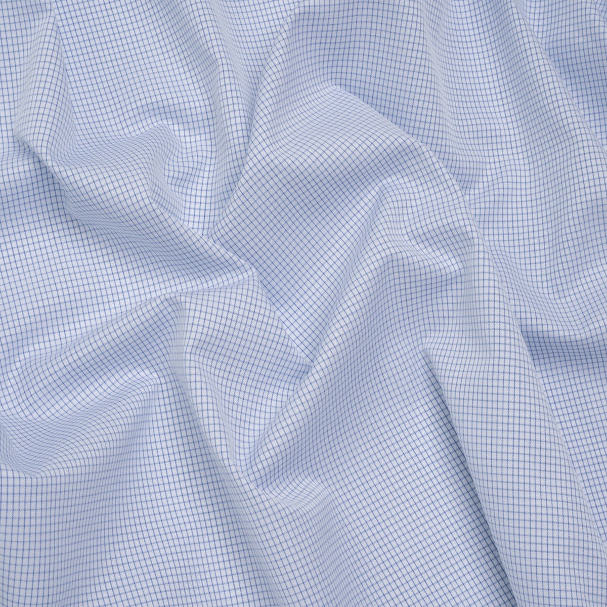 cotton-twill-shirting-cobalt-blue-and-white-mini-windowpane-check-deadstock
