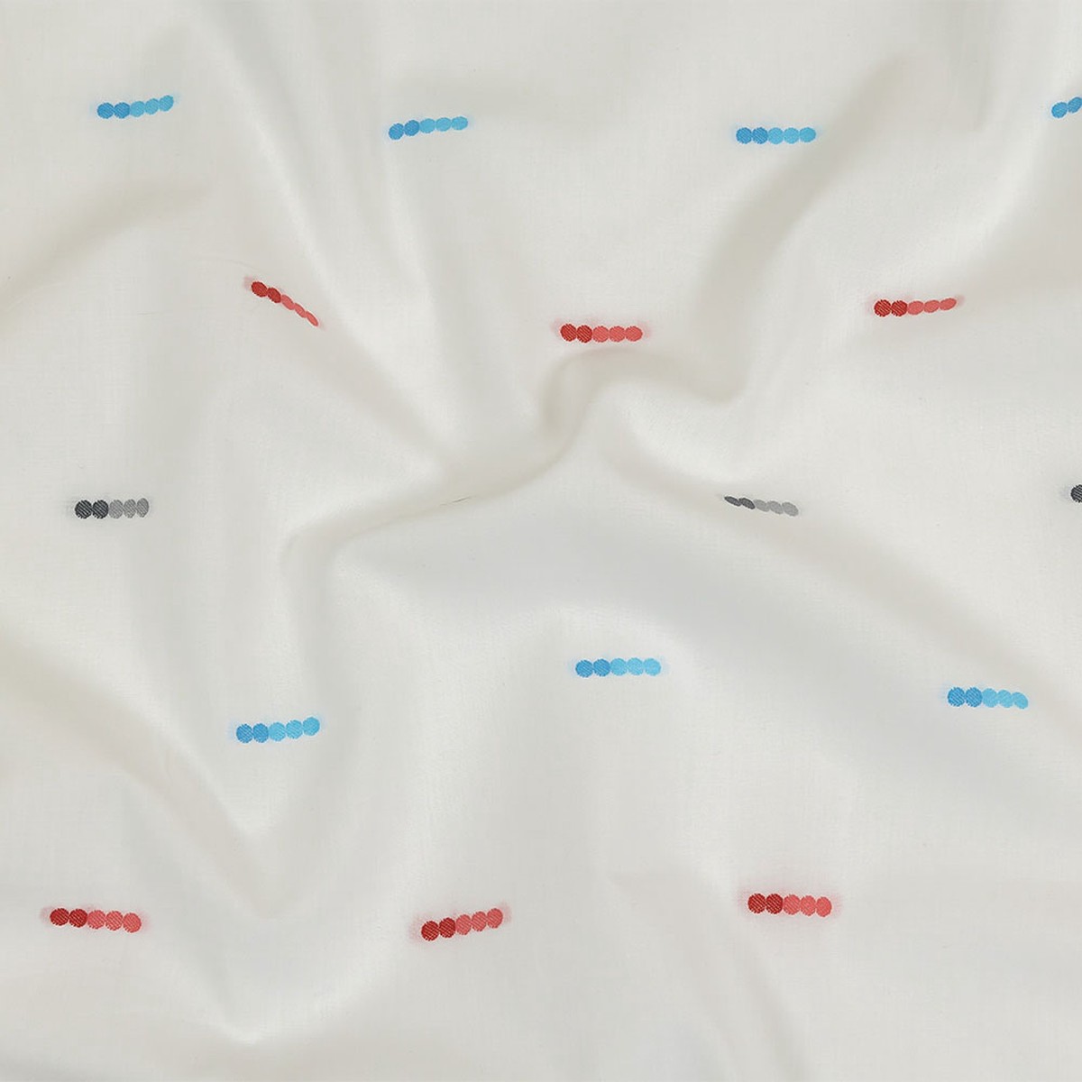 red-blue-and-quicksilver-dotted-lines-cotton-jacquard-shirting
