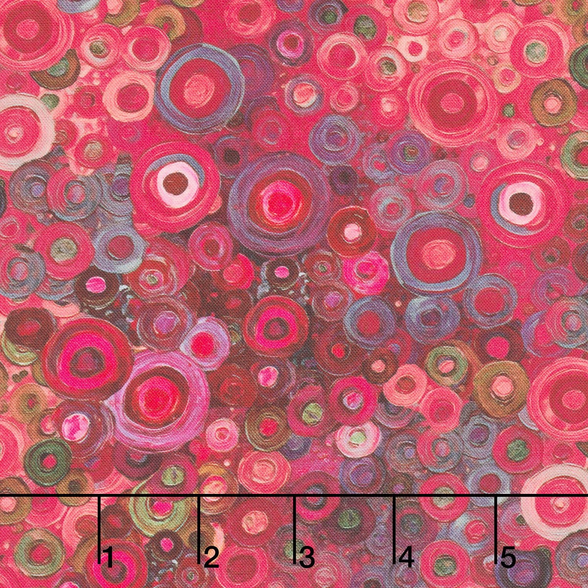calico-cat-painted-circle-geo-pomegranate-yardage
