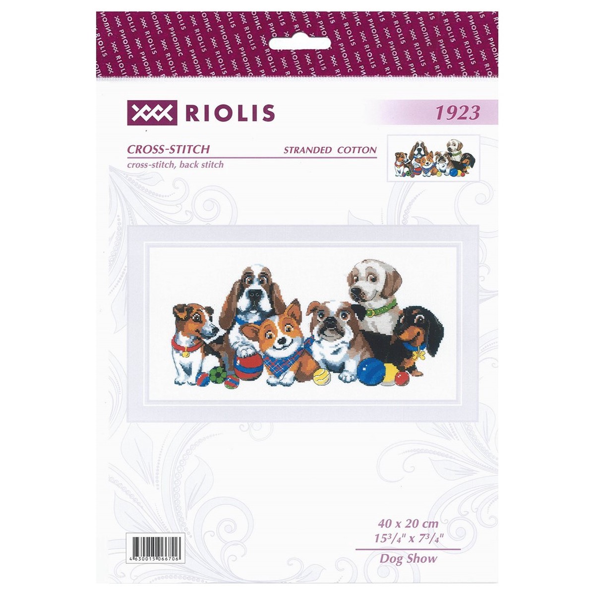 riolis-cross-stitch-kit-dog-show