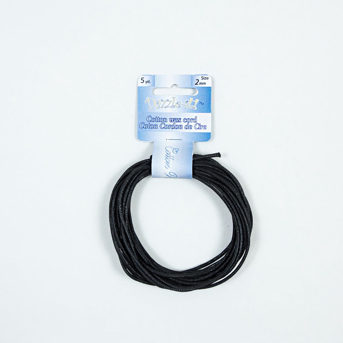 dazzle-it-black-cotton-wax-cord-2mm