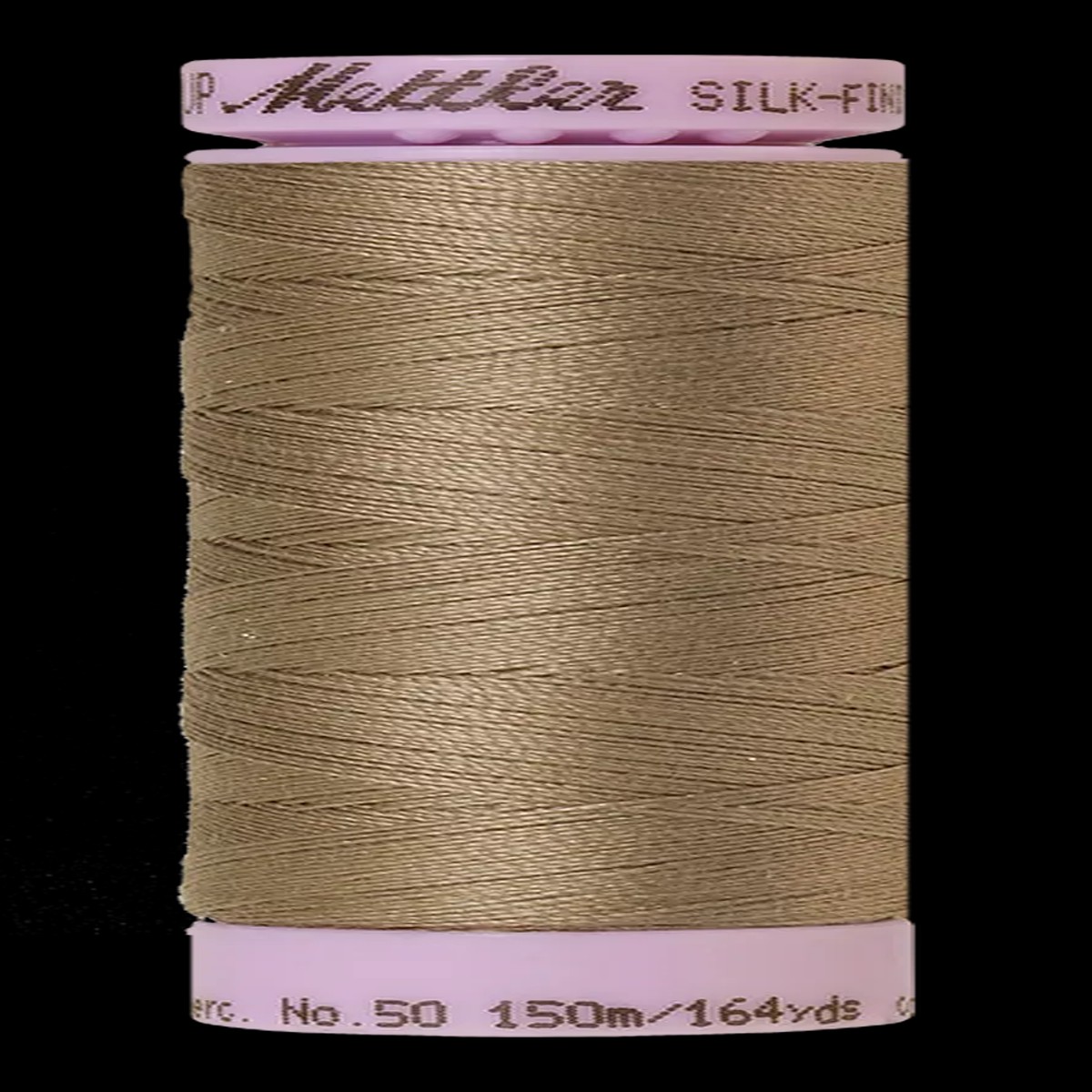 mettler-cotton-silk-finish-50wt-150m-khaki