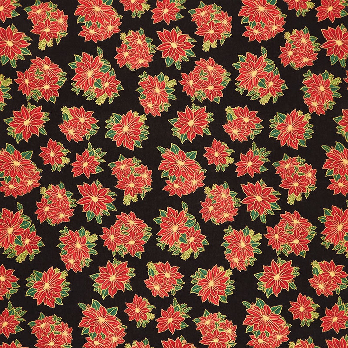 holiday-charms-poinsettia-black-metallic-yardage