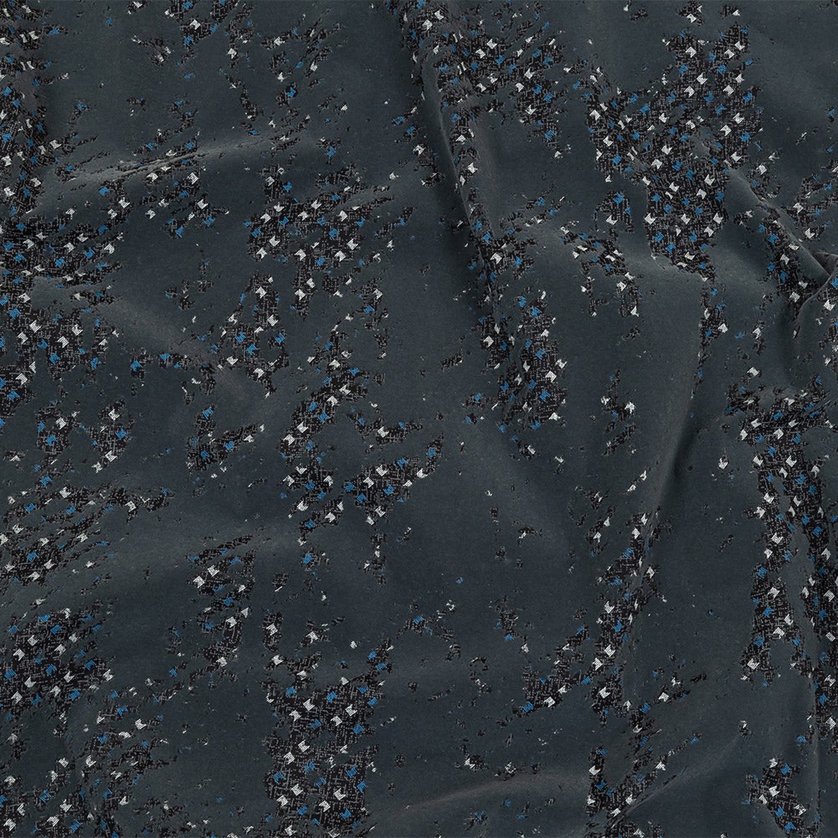 gray-distressed-flocking-on-gray-blue-and-sleet-geometric-printed-cotton-shirting