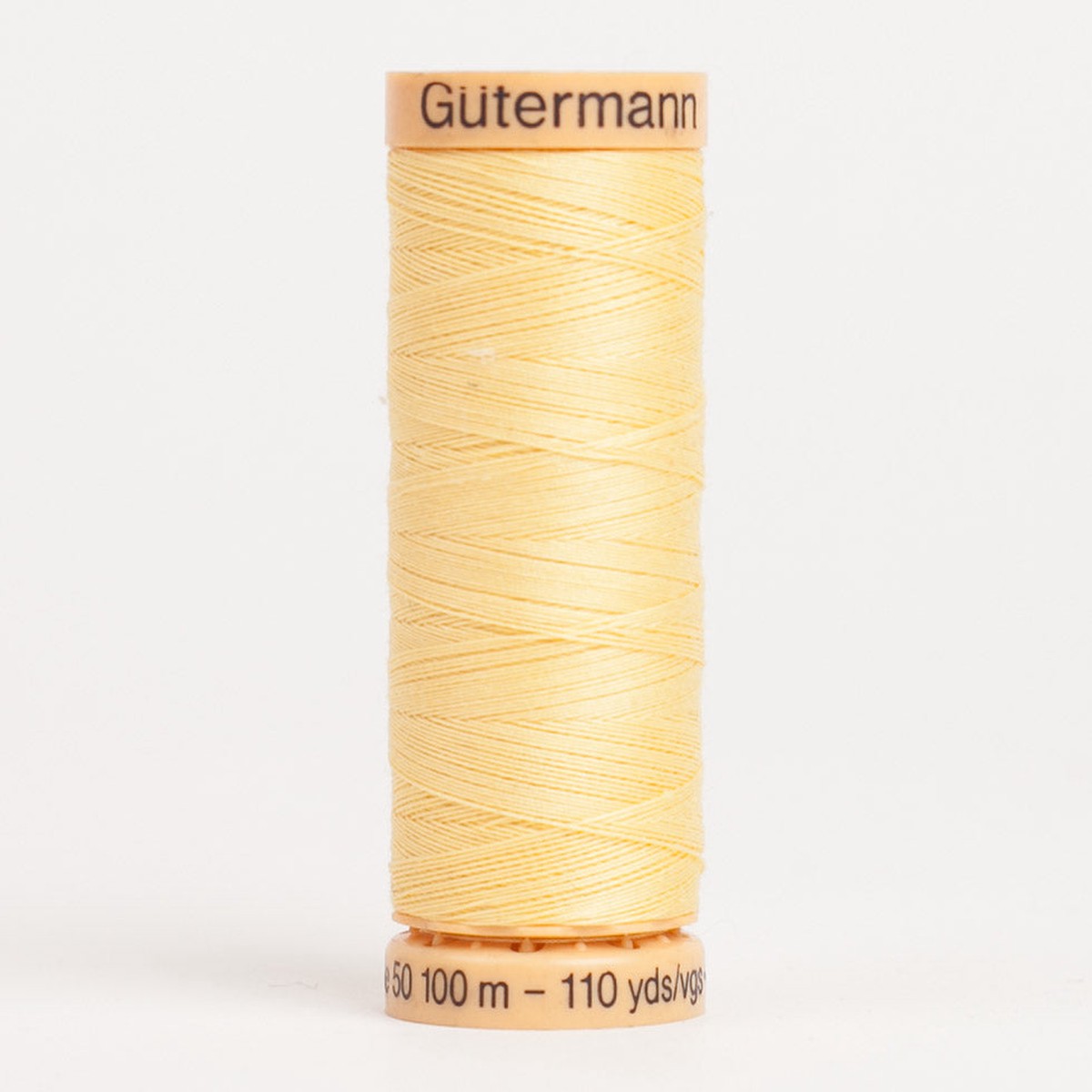 gutermann-cotton-thread-100m-1410-light-yellow