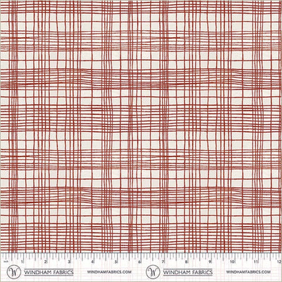 string-theory-plaid-pomegranate-cotton-43-44-fabric-per-yard