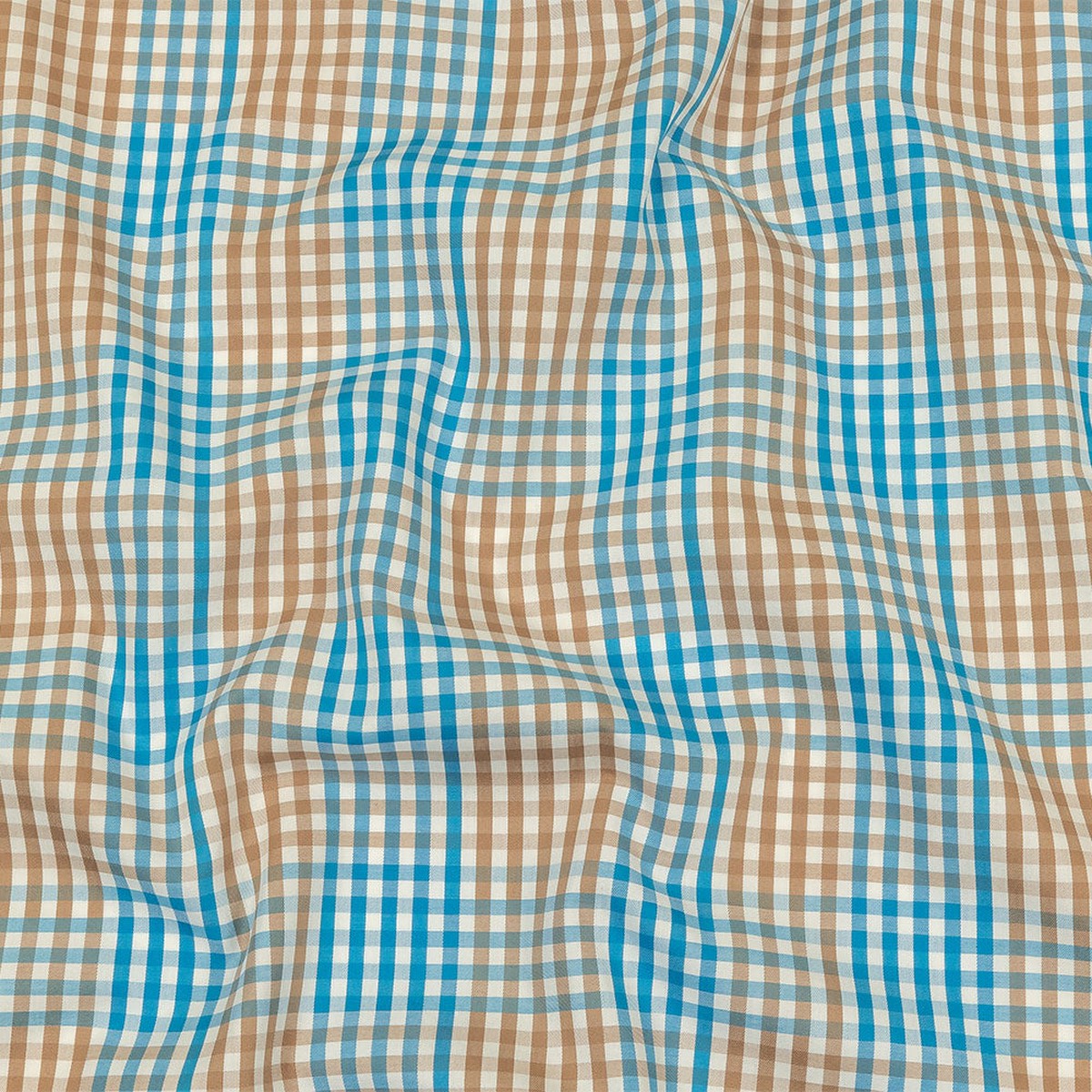 turquoise-amphora-and-white-plaid-twill-cotton-shirting