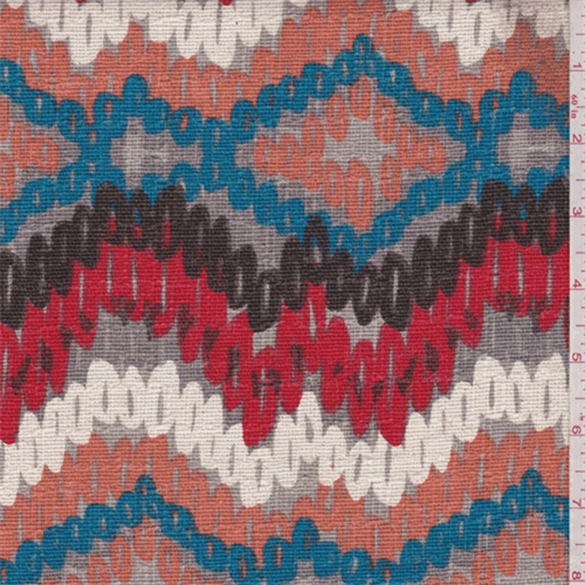2-7-8-yd-pc-grey-multi-loop-chevron-linen-look-fabric