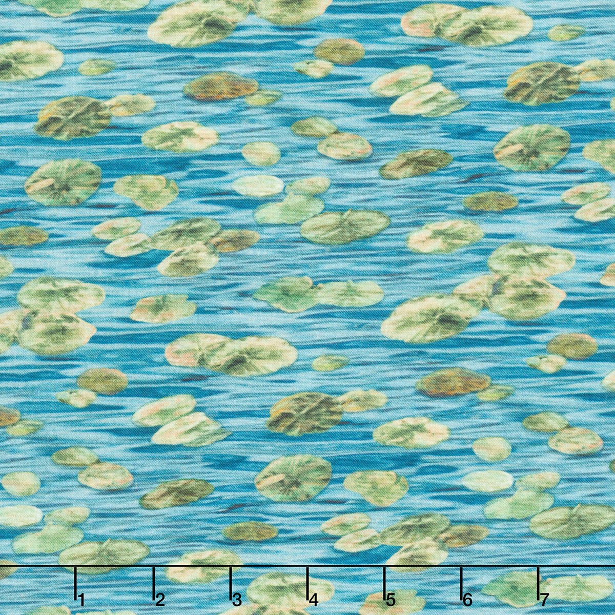 naturescapes-autumn-woodland-lily-pads-blue-multi-yardage