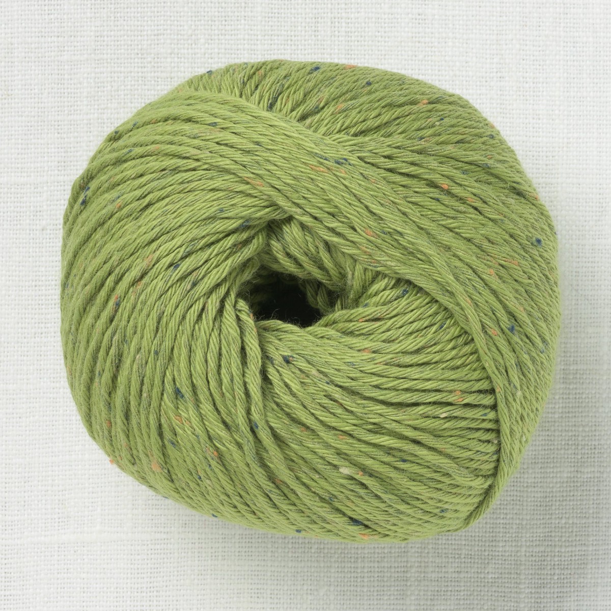 erika-knight-gossypium-cotton-tweed-26-lime-green