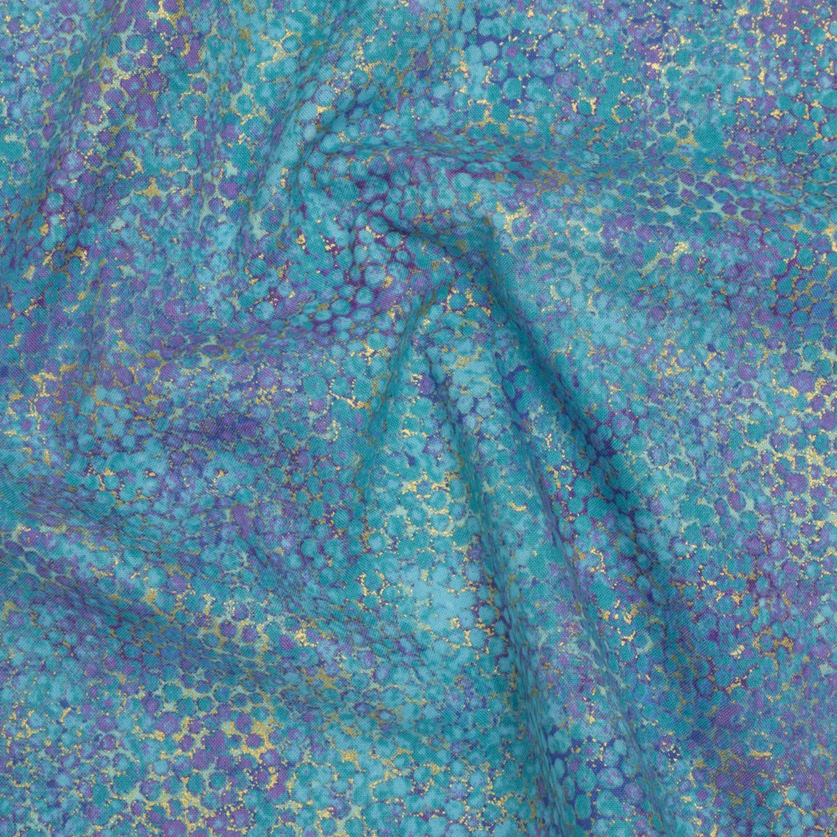 metallic-printed-quilting-cotton-by-northcott-deep-sea-pebbles-shimmer-collection
