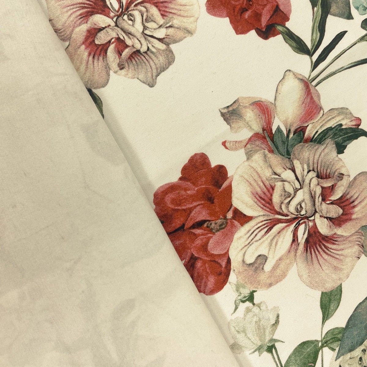 red-green-cotton-floral-printed-stretch-spandex-italian-sateen-woven-fabric