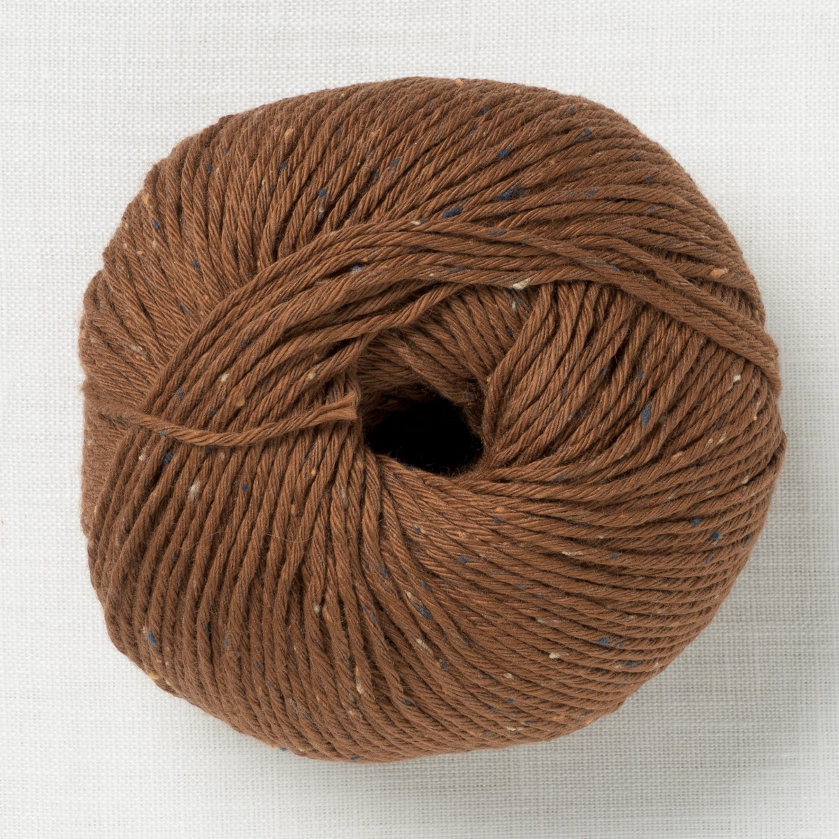 erika-knight-gossypium-cotton-tweed-33-walnut-brown