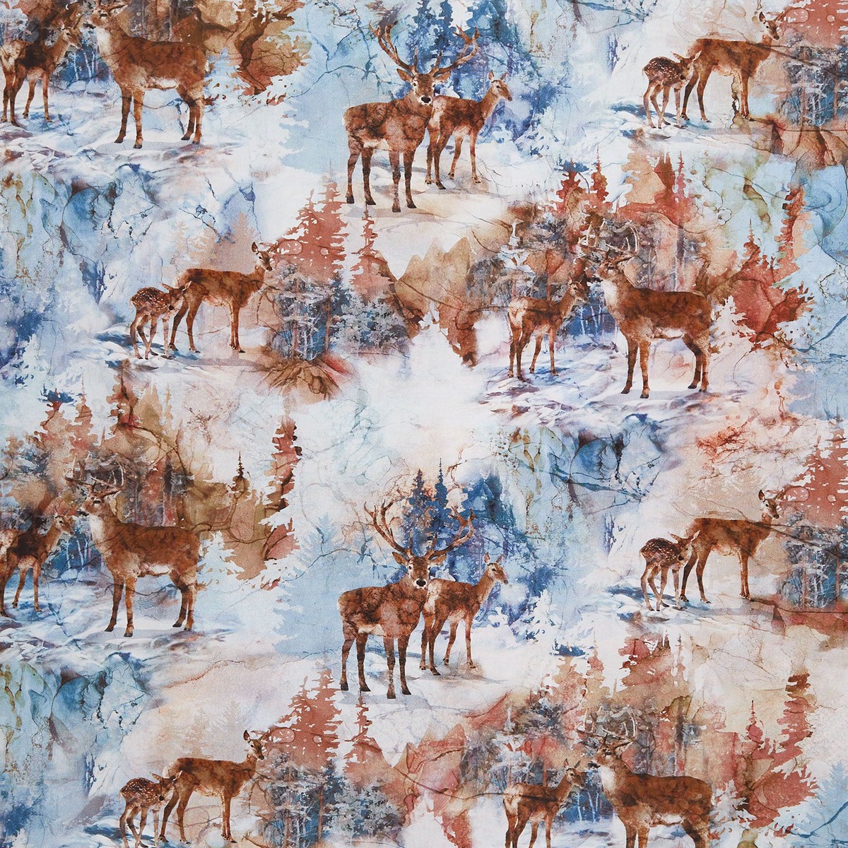highland-view-deer-white-multi-digitally-printed-yardage
