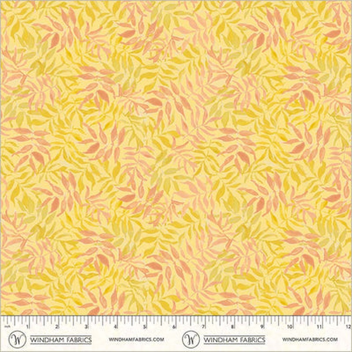 aviva-foliage-sunshine-cotton-44-45-fabric-per-yard