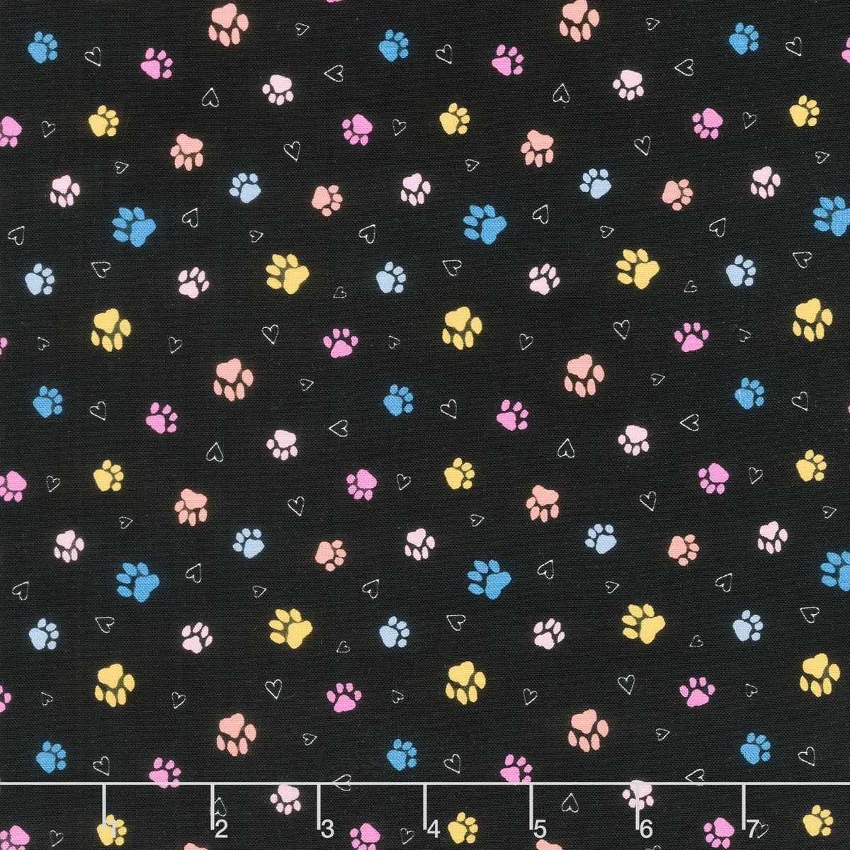 cats-pretty-cat-paws-black-yardage