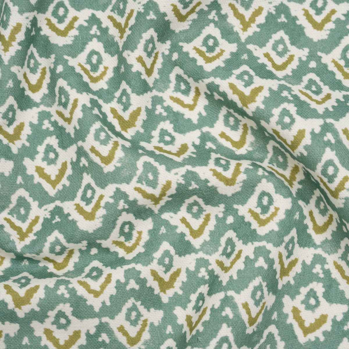 cotton-and-linen-canvas-print-teal-rows-of-diamonds-british-imported