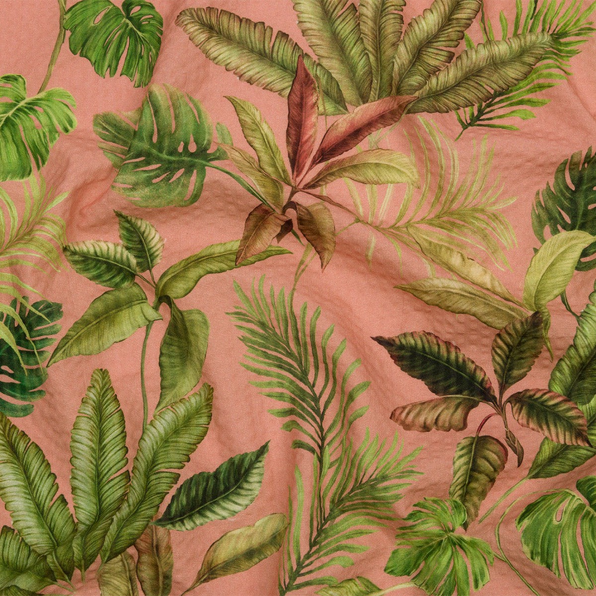 cotton-and-viscose-striped-seersucker-print-pink-leaves-mood-exclusive-tropic-royale