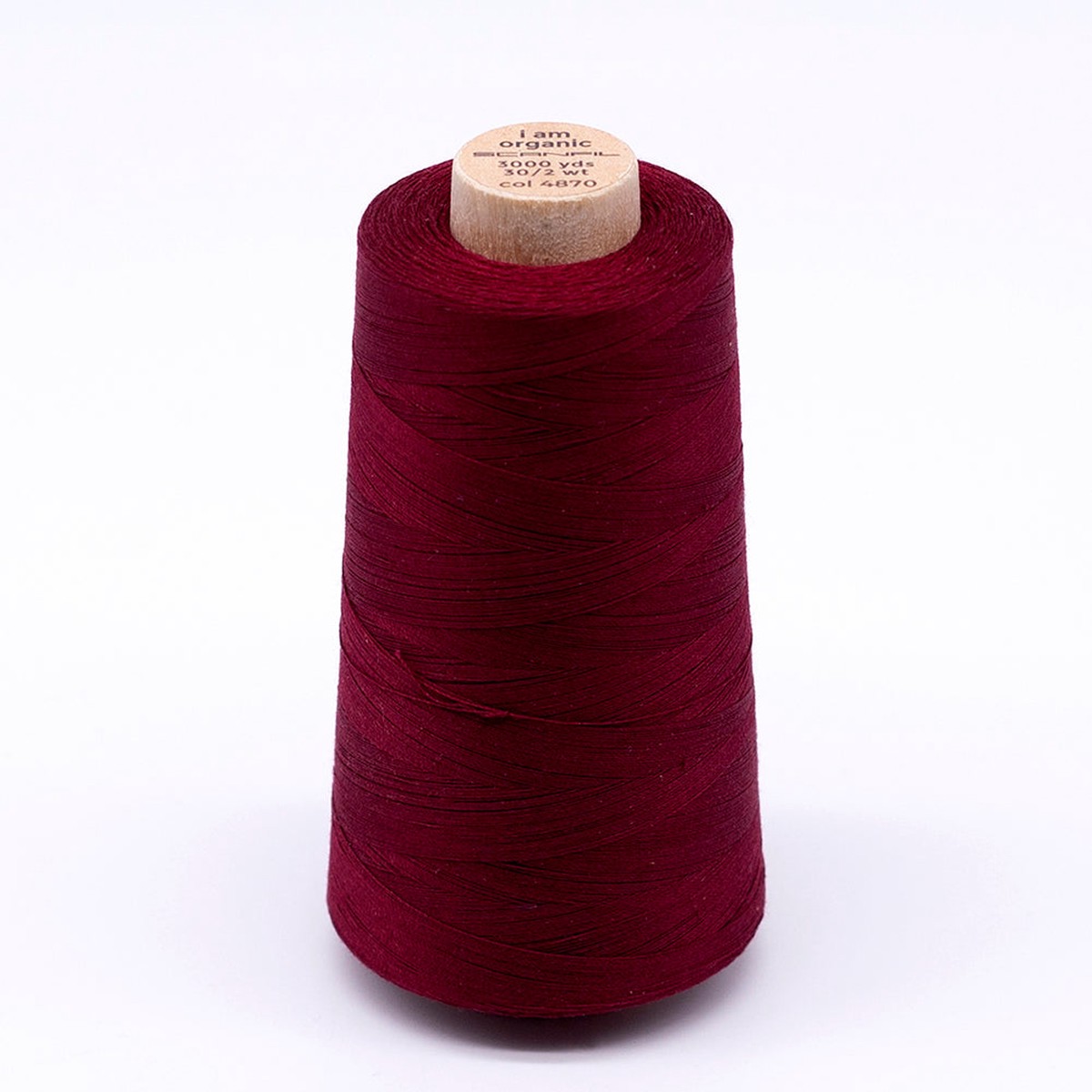 scanfil-30wt-organic-pima-cotton-thread-3000-yd-cone-4870-rhubarb