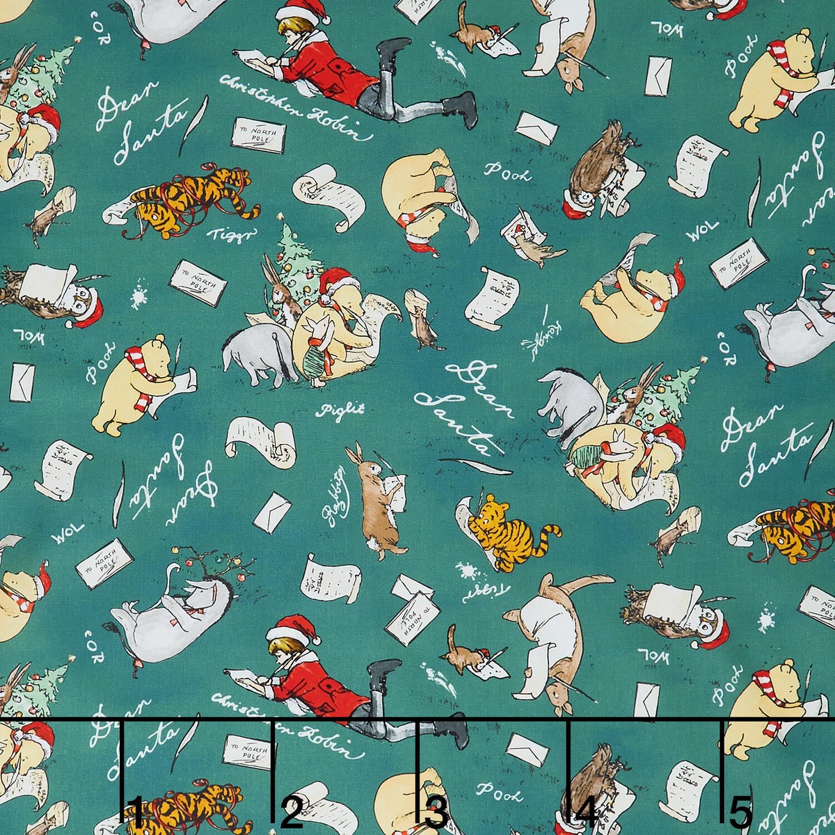 christmas-at-pooh-corner-dear-santa-forest-yardage