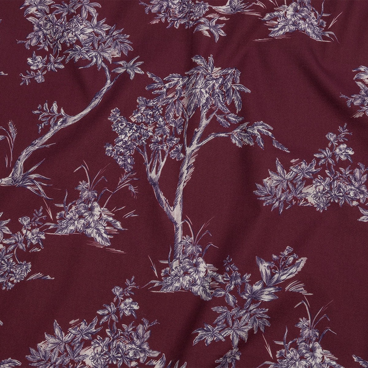 mood-exclusive-maroon-arboreal-accord-stretch-cotton-poplin