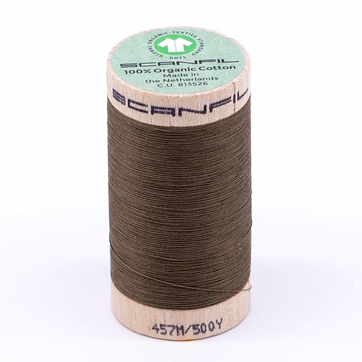 scanfil-50wt-organic-pima-cotton-thread-500-yds-4824-lead-gray
