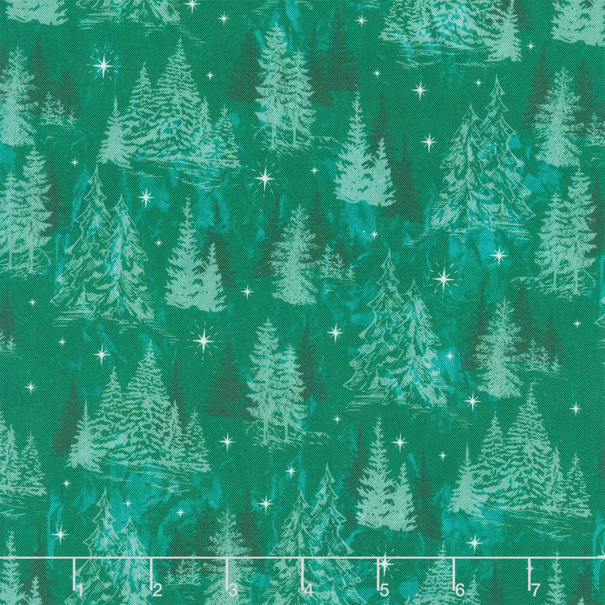 jolly-christmas-winter-forest-green-cotton-yardage