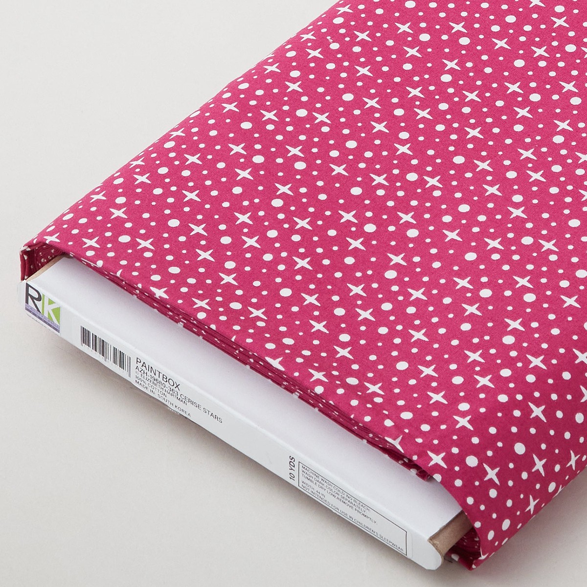 paintbox-cerise-stars-10-yard-bolt