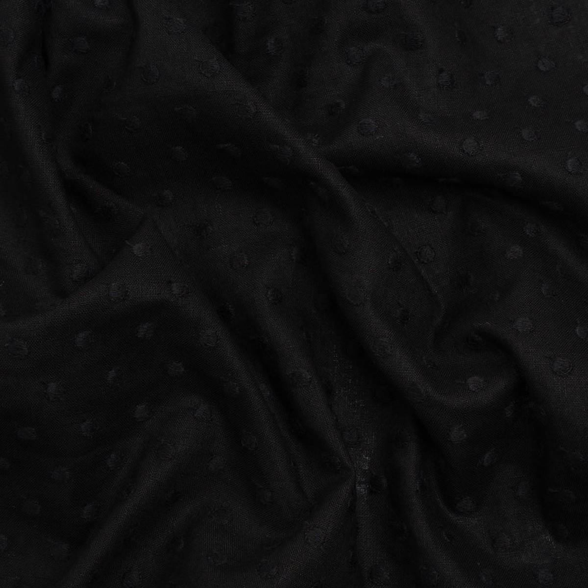 famous-australian-designer-black-embroidered-polka-dots-lightweightlinen-and-cotton-woven