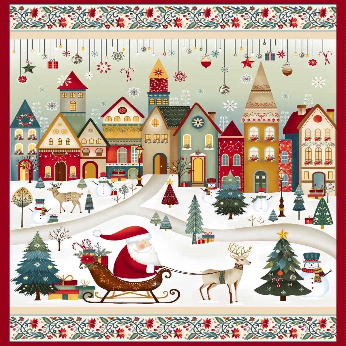 nordic-holiday-village-cream-multi-santa-scene-panel-36