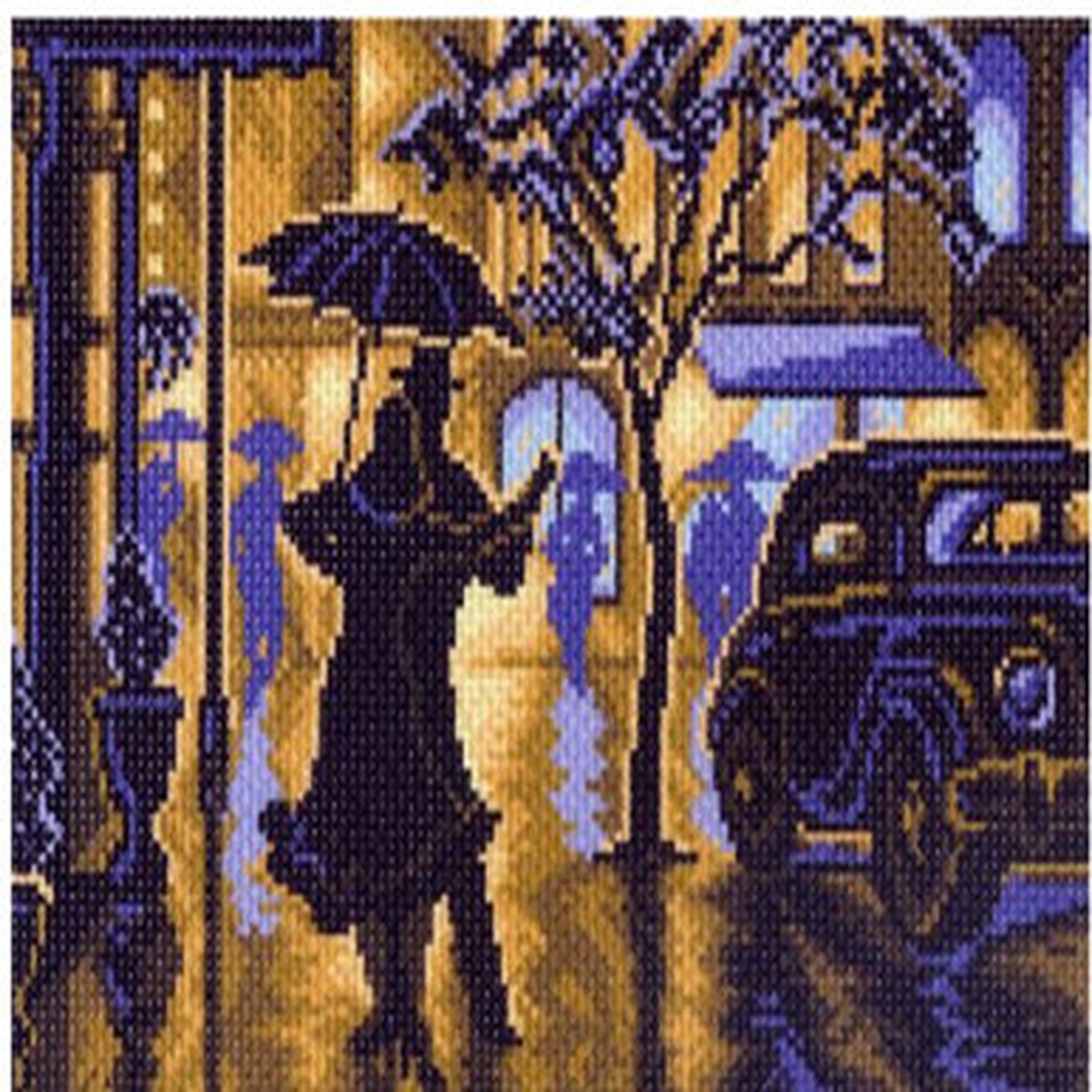 dance-in-the-rain-printed-cross-stitch-canvas