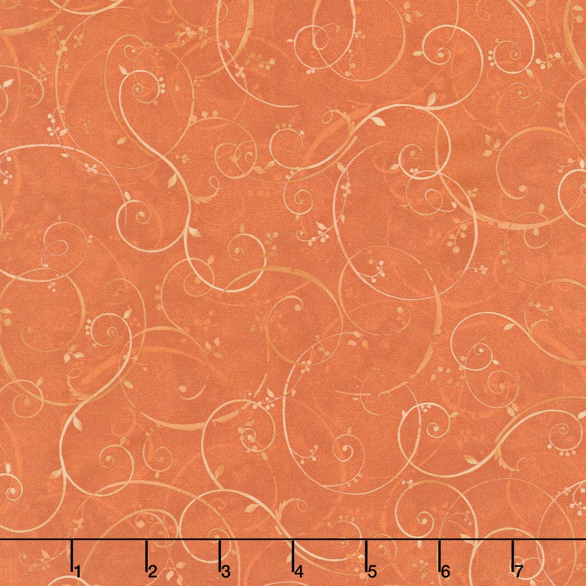 bountiful-golden-scroll-orange-yardage