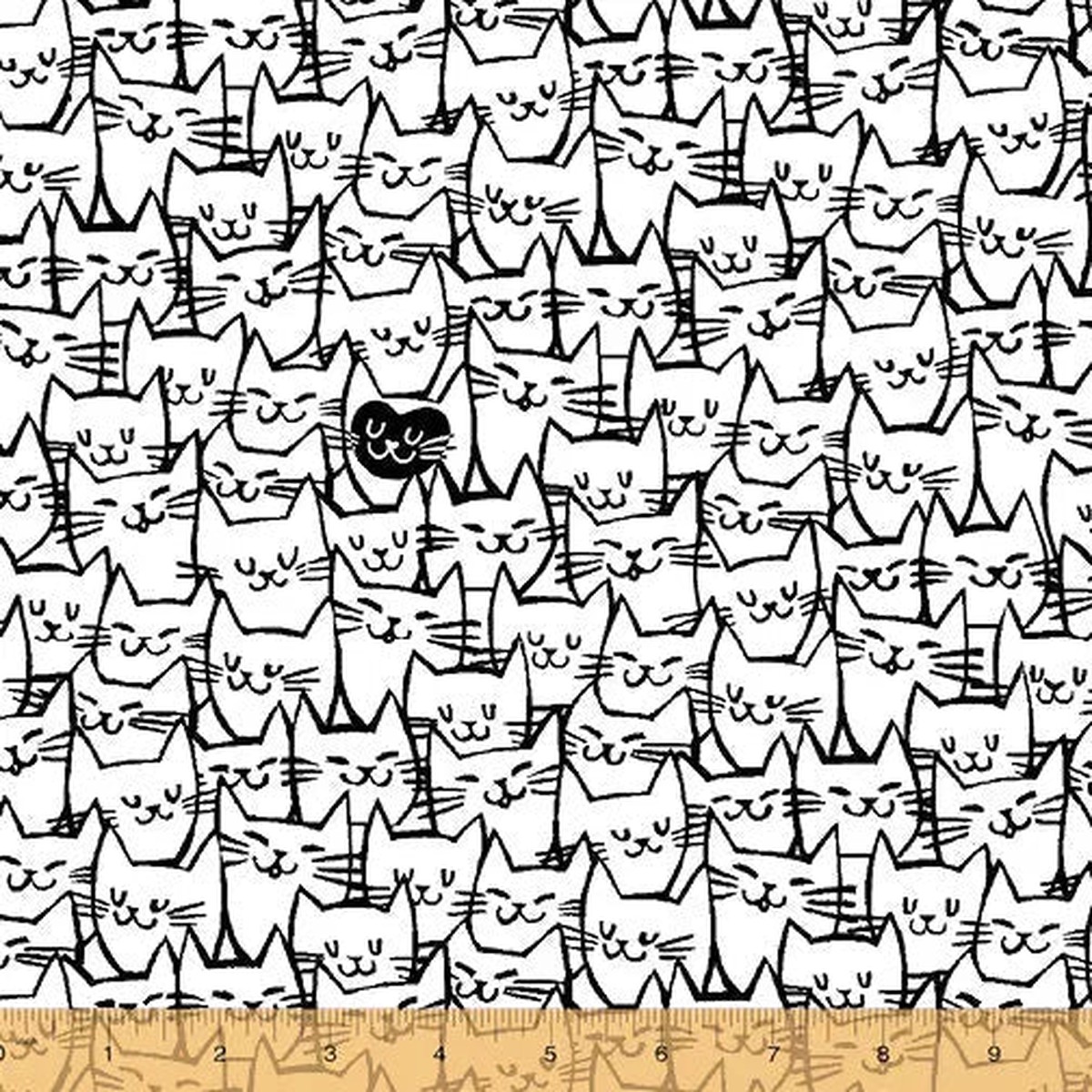white-stacked-cats-wideback-cotton-fabric-per-yard