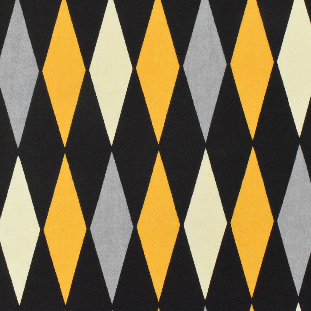 yellow-black-multi-diamond-print-stretch-cotton-spandex-twill-sateen-fabric