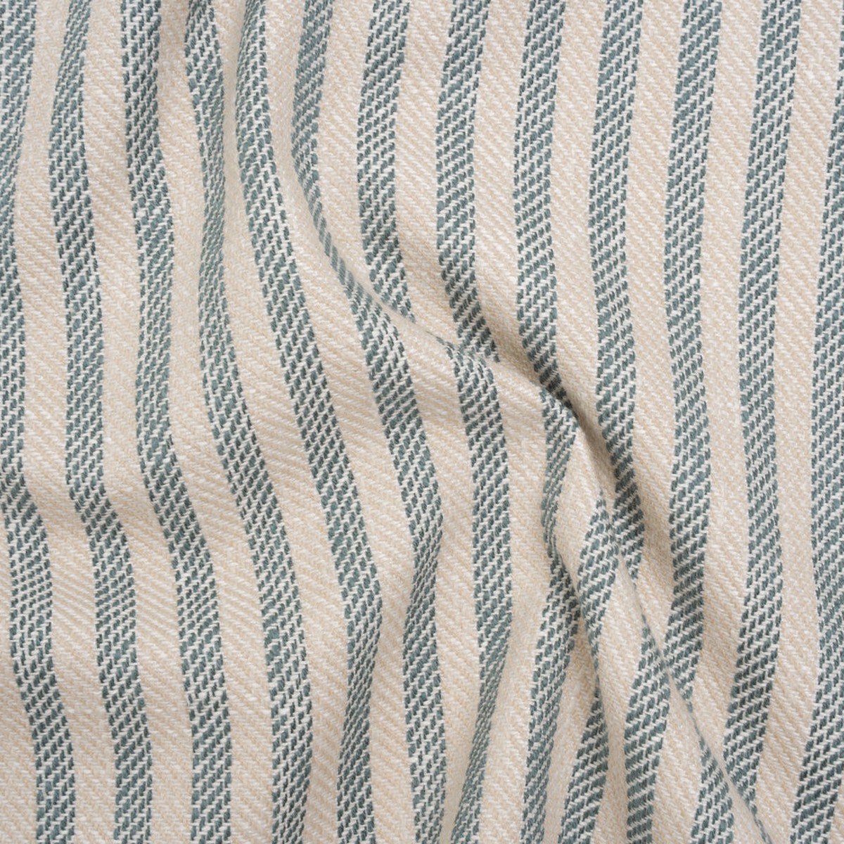 polyester-and-cotton-herringbone-twill-teal-stripes-british-imported