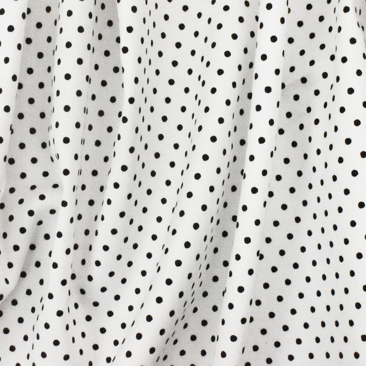 black-white-dot-printed-stretch-cotton-spandex-twill-sateen-fabric