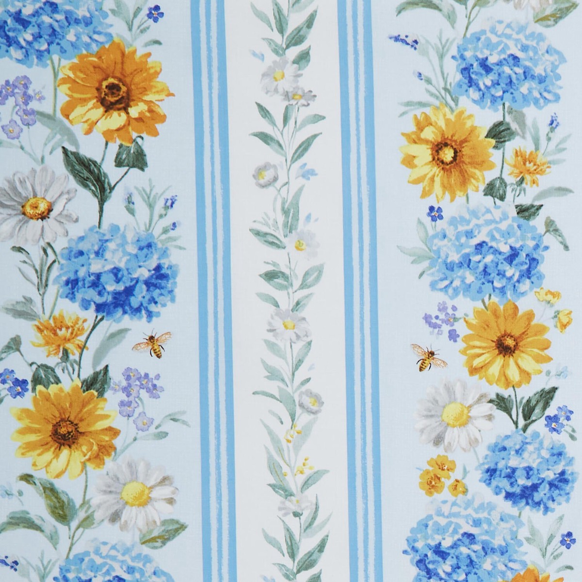 bees-blooms-floral-repeating-stripe-multi-yardage