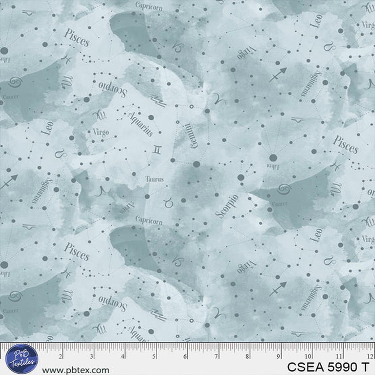 celestial-seasons-grey-teal-44-45-fabric-per-yard
