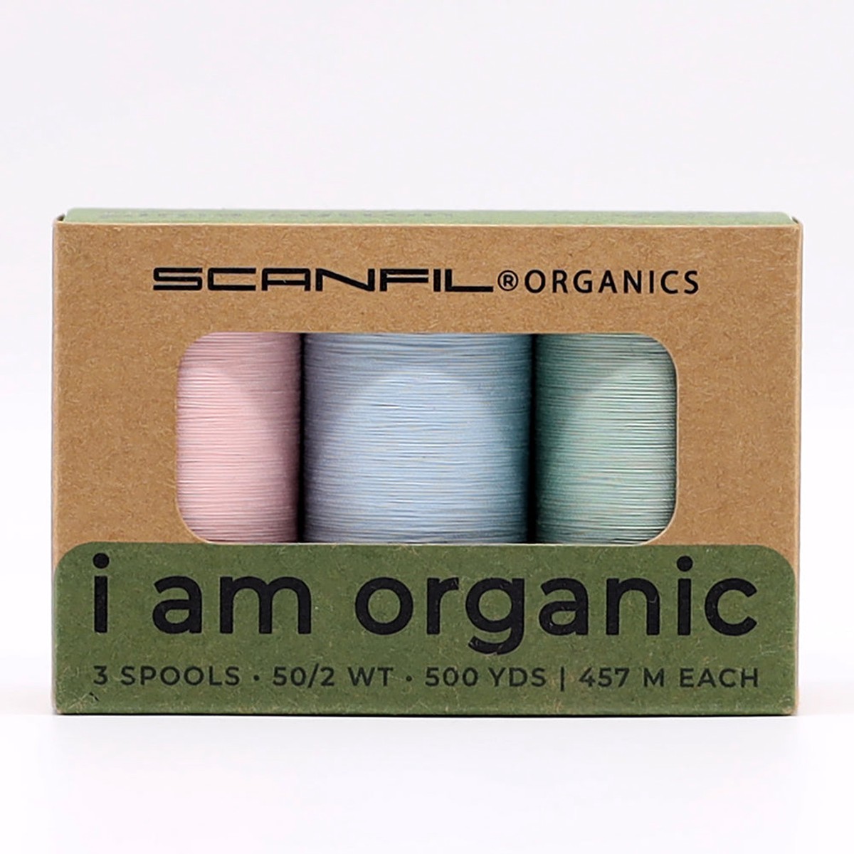 scanfil-50wt-organic-pima-cotton-thread-trio-set-3ct-500yd-spools-baby-pastels