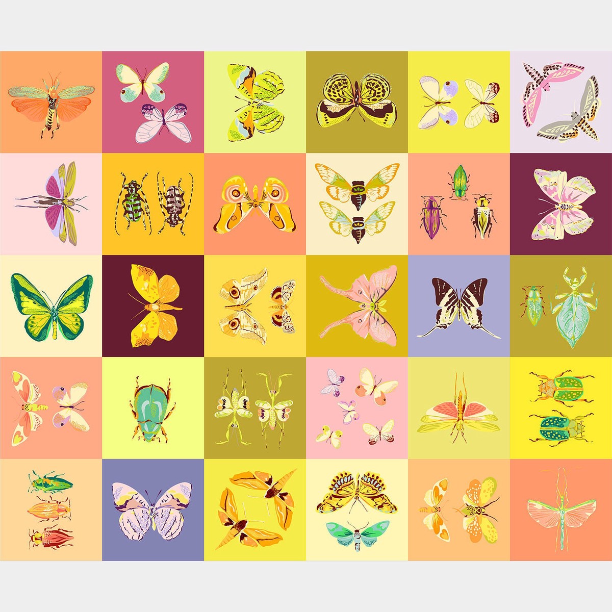 insectarium-butterflies-and-insects-square-dance-multi-panel