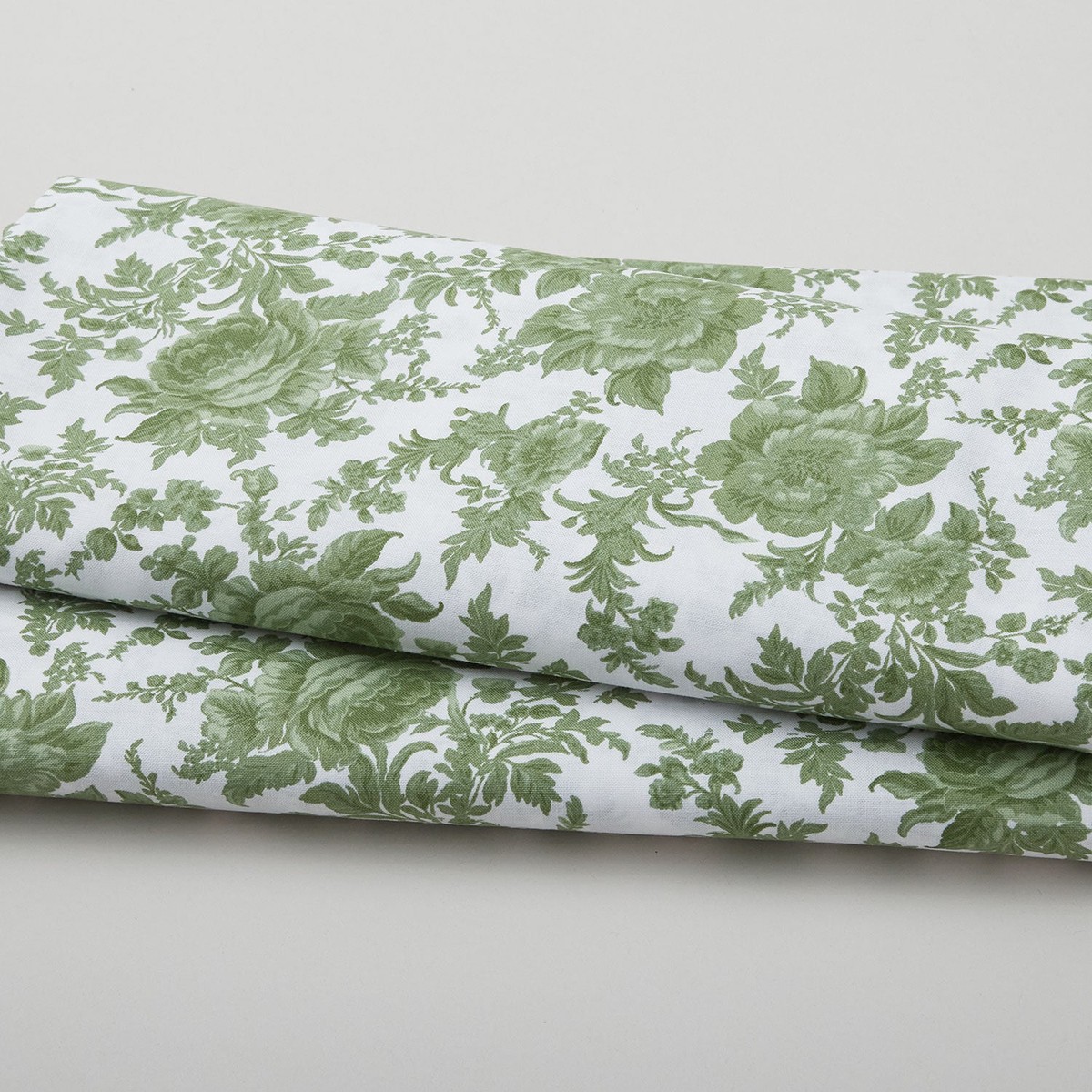 fleur-de-fleur-large-floral-on-white-green-108-wide-3-yard-cut